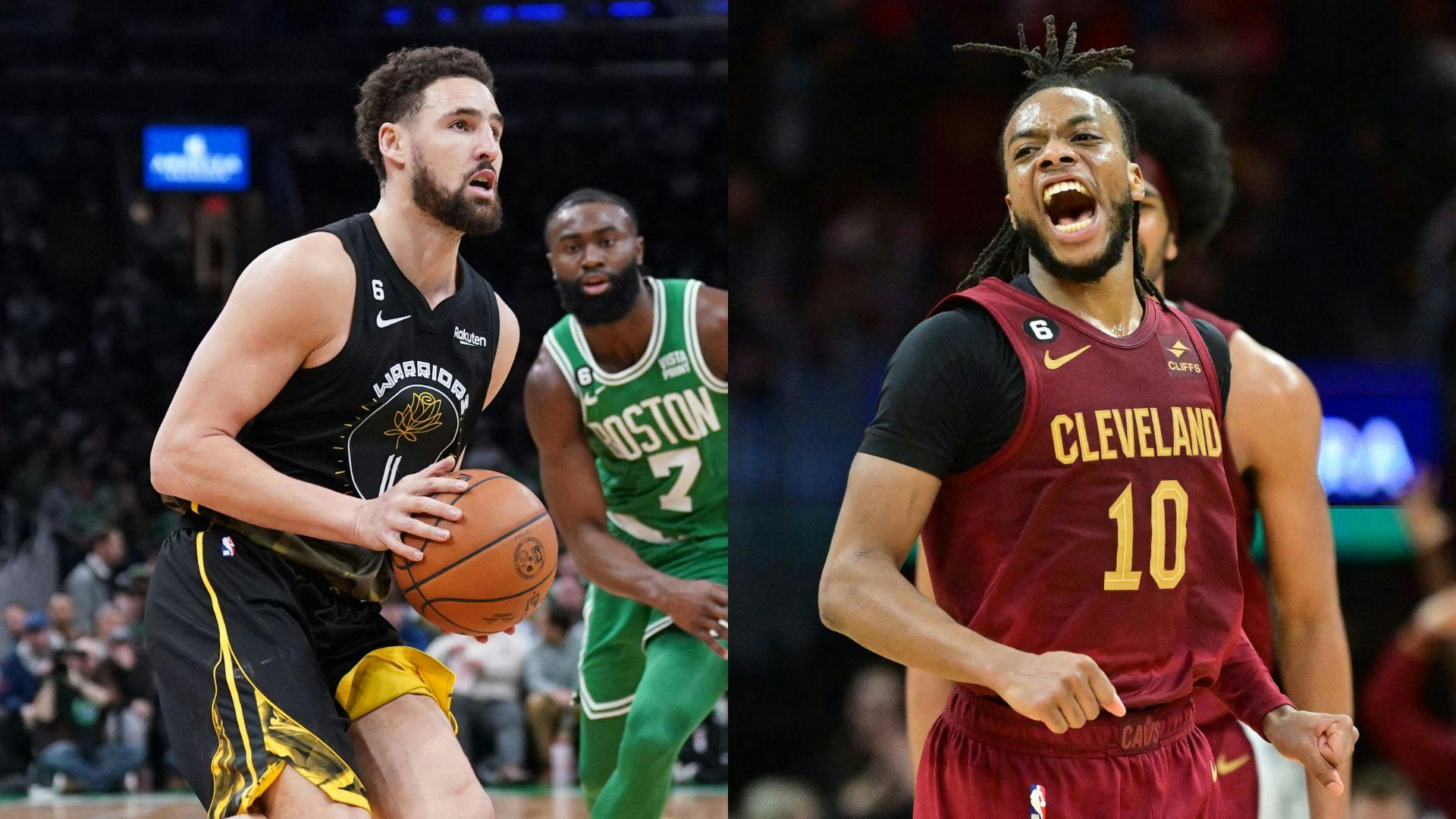 Happy Chinese New Year from Klay Thompson and Darius Garland